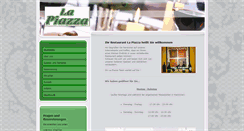 Desktop Screenshot of la-piazza-hannover.com